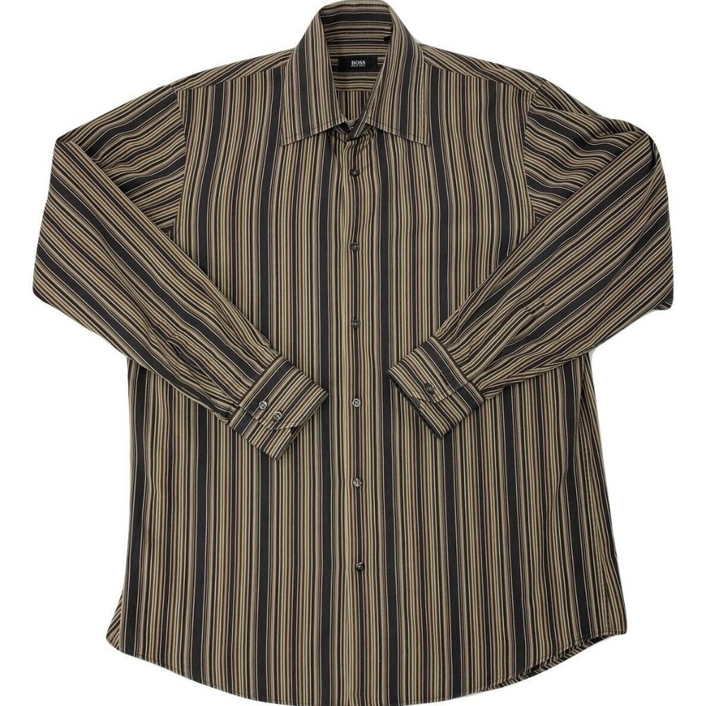 Mens Hugo Boss Button Down Dress Shirt size 16